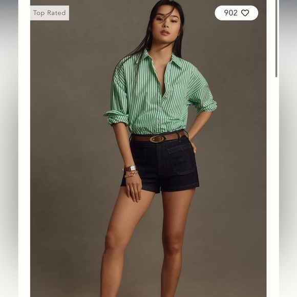 Maeve Pants - NWT Anthropologie: The Colette Shorts by Maeve: Denim Edition, Size 28